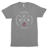 Image of Obstacle Course Racing Crossed Spears Unisex Tri-Blend Track Shirt -  - Hoplite-Outfitters - Training, Racing and Recovery Gear