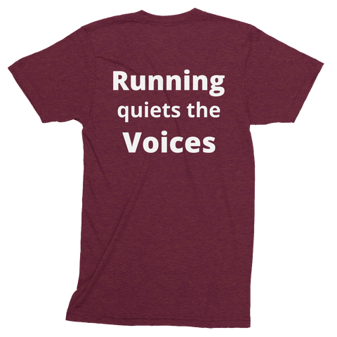 Running Quiets the Voices Track Shirt