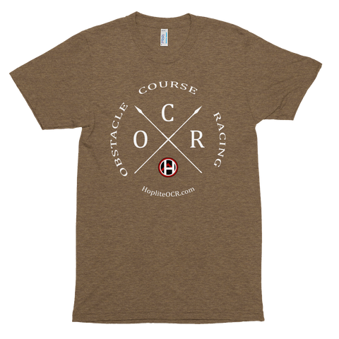 Obstacle Course Racing Crossed Spears Unisex Tri-Blend Track Shirt